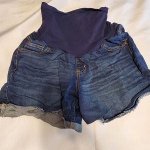 Maternity Jean Shorts